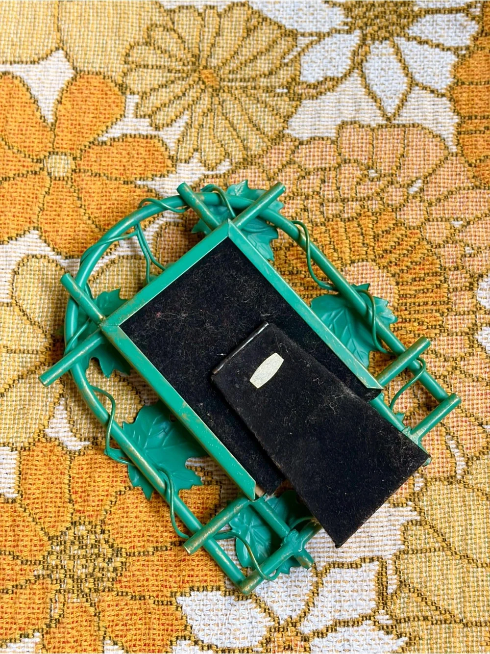 🍇🌿✨ Vintage Y2K Tuscan Grapevine Metal Frame ✨🌿🍇